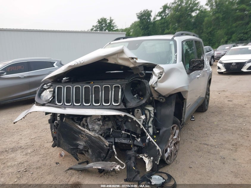 2015 Jeep Renegade Latitude VIN: ZACCJBBT0FPB92763 Lot: 45636296