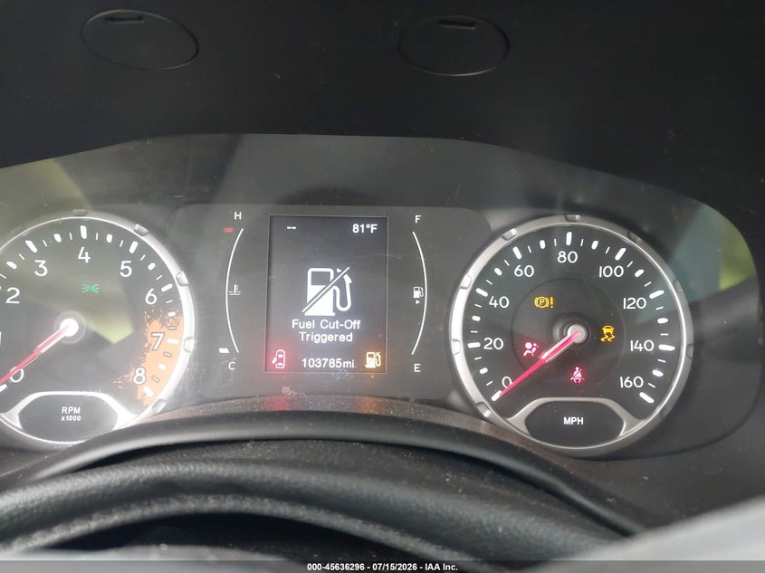 2015 Jeep Renegade Latitude VIN: ZACCJBBT0FPB92763 Lot: 45636296
