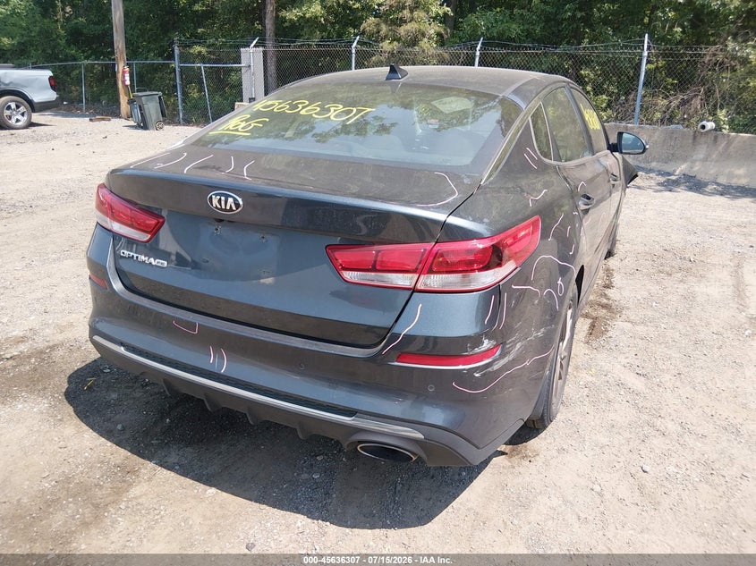 2020 KIA OPTIMA auction photo 4