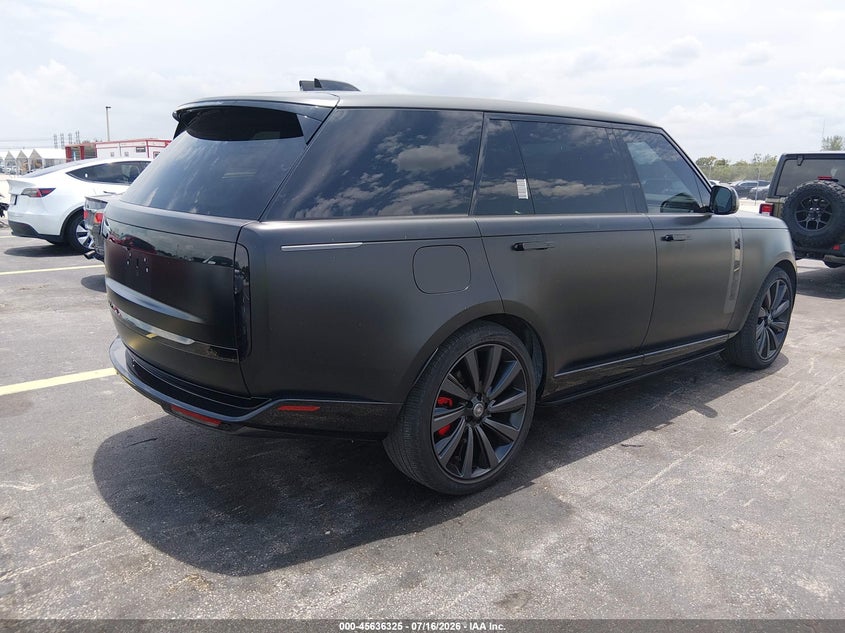 Vin: salkzbf94ra094495, lot: 46134826, land rover range rover p615 sv 20244
