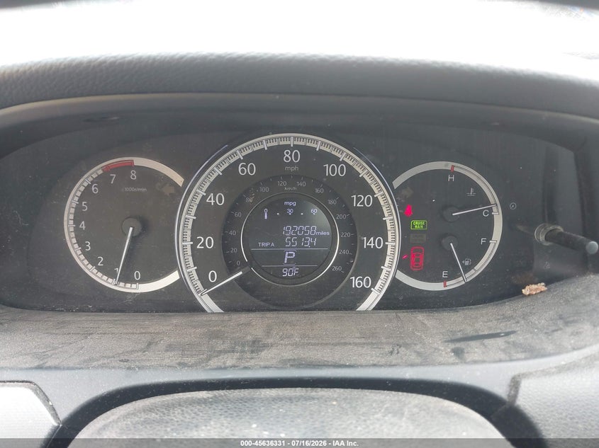2015 HONDA ACCORD SEDAN 2.4L I-4 DI, DOHC, VVT, 185HP