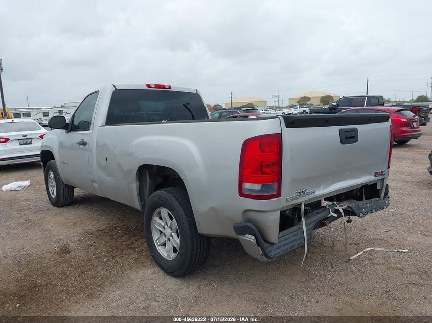 Vin: 1gtn1tex4bz342107, lot: 46134833, gmc sierra 1500 work truck 20113