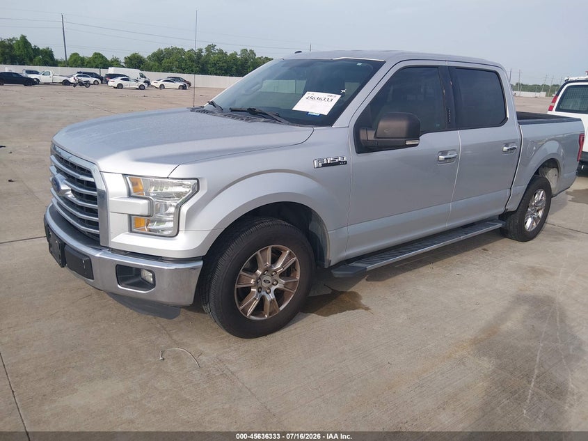 2015 Ford F-150, Hail, IAAI, VIN 1FTEW1CF5FFC29399 — photo 2