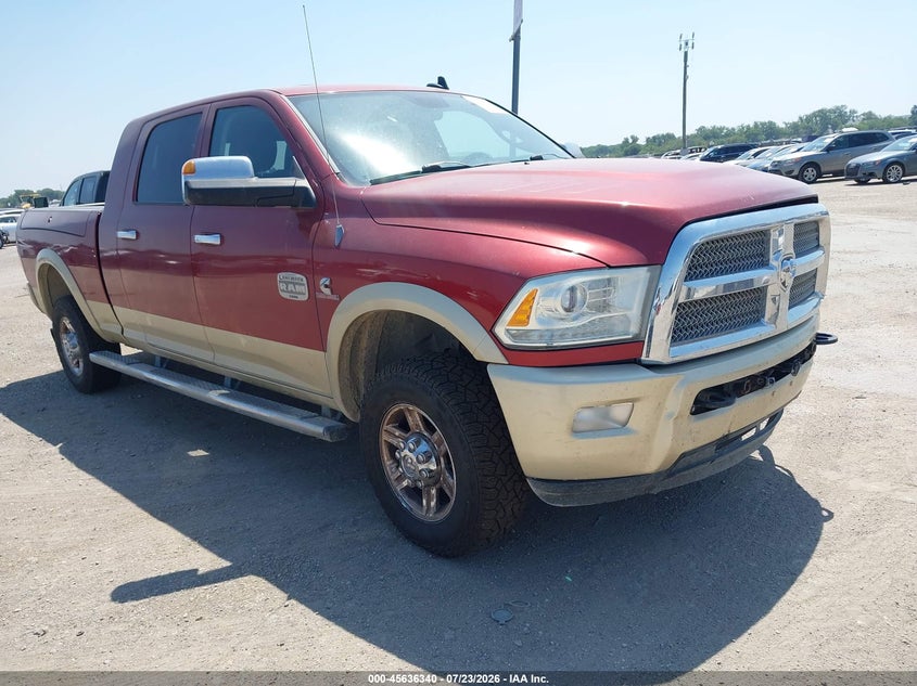 Vin: 3c6ur5pl6dg550798, lot: 46134841, ram 2500 laramie longhorn 2013 img_1