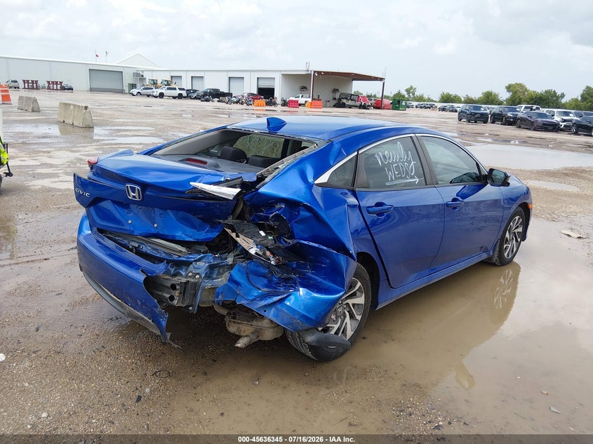 2017 HONDA CIVIC SEDAN 2.0L I-4 DOHC, VVT, 158HP