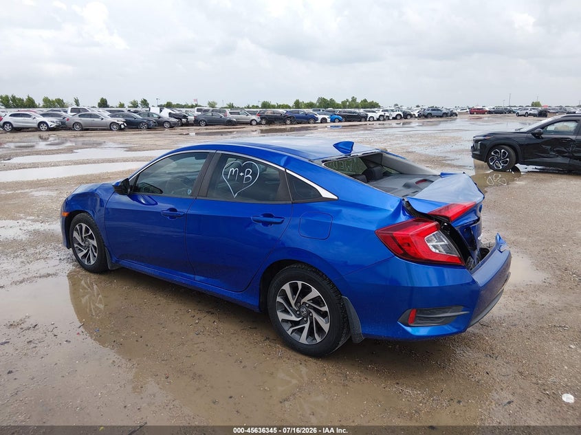 2017 HONDA CIVIC SEDAN 2.0L I-4 DOHC, VVT, 158HP