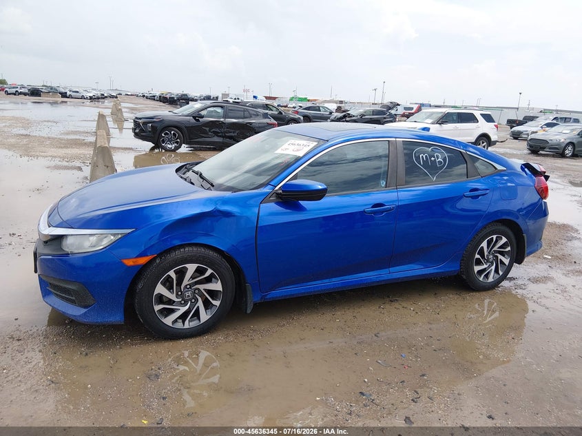 2017 HONDA CIVIC SEDAN 2.0L I-4 DOHC, VVT, 158HP