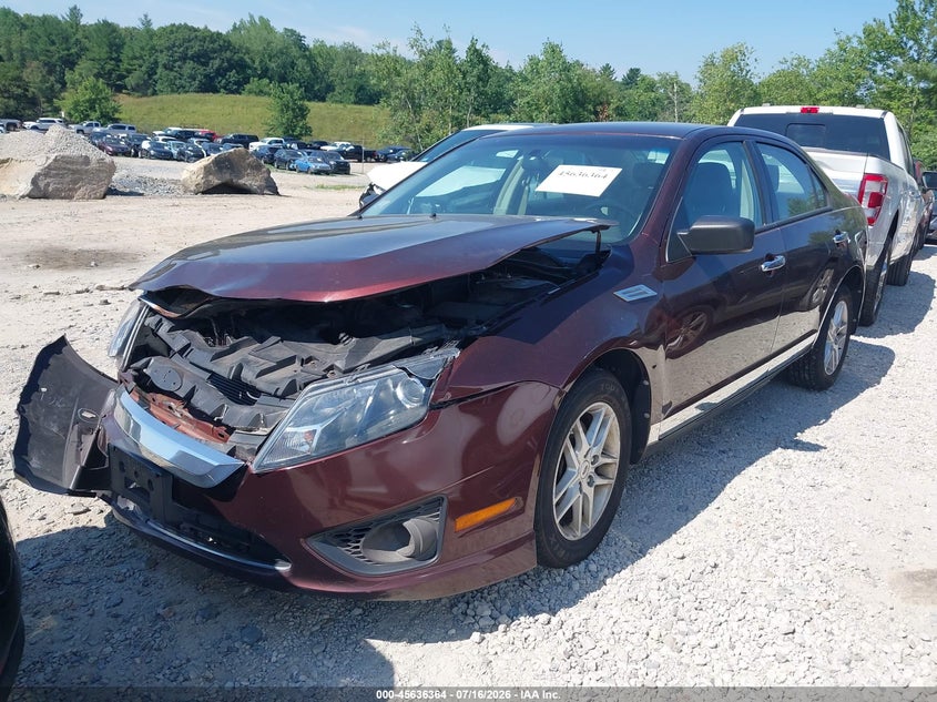 Vin: 3fahp0ga4cr140401, lot: 46134865, ford fusion s 20122