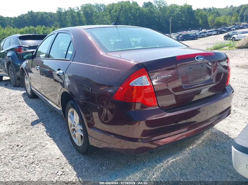 Vin: 3fahp0ga4cr140401, lot: 46134865, ford fusion s 20123