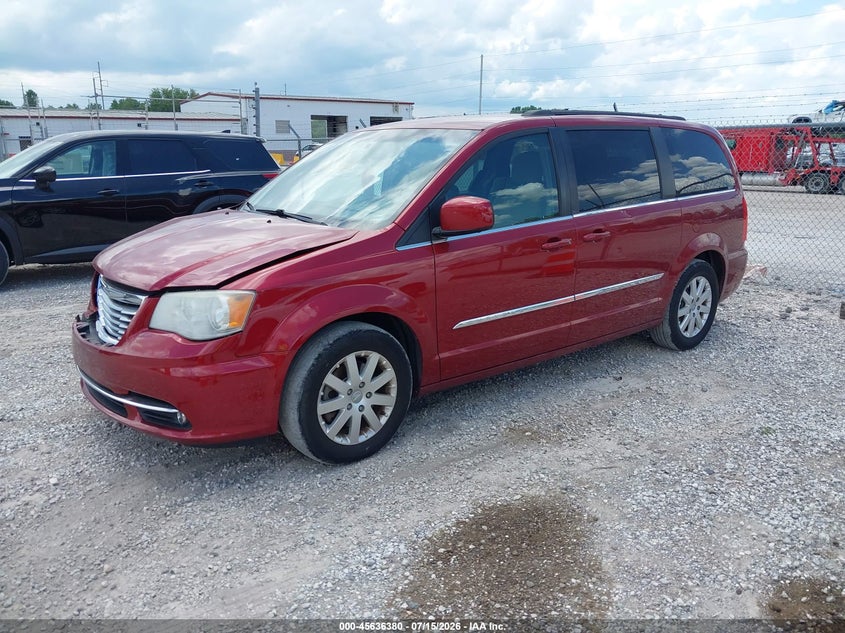 Vin: 2c4rc1bg1cr175284, lot: 46134881, chrysler town & country touring 20122