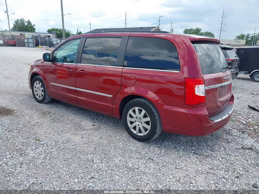 Vin: 2c4rc1bg1cr175284, lot: 46134881, chrysler town & country touring 20123