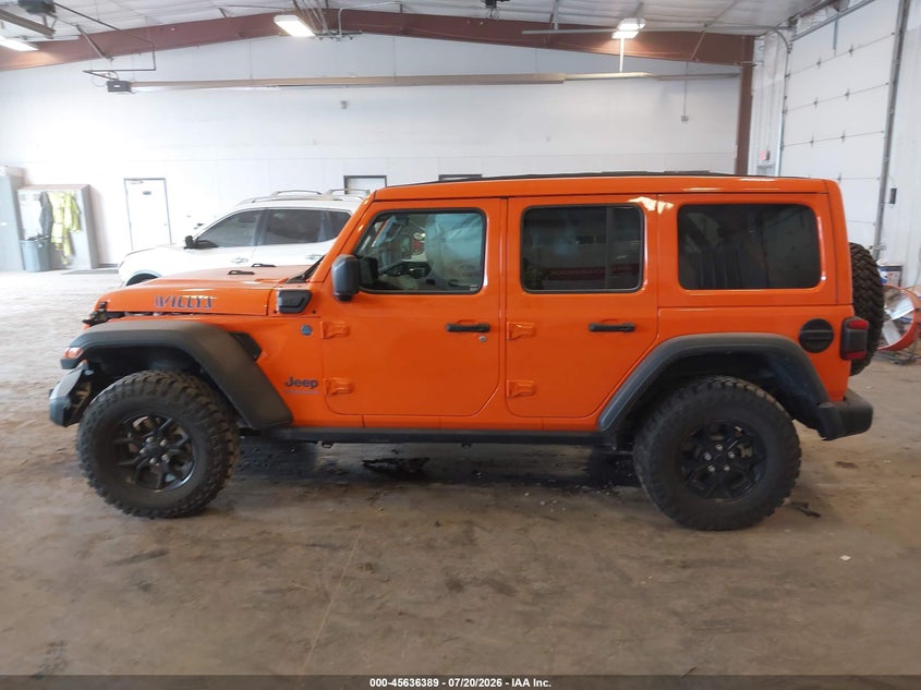 2025 Jeep Wrangler 4Xe Willys 4Xe VIN: 1C4RJXN69SW596879 Lot: 45636389