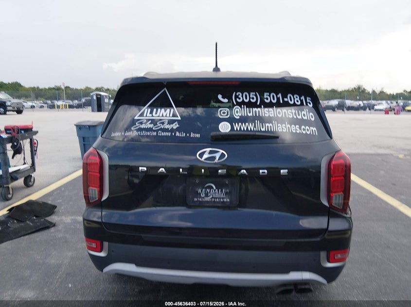 2020 Hyundai Palisade Sel VIN: KM8R34HE4LU074827 Lot: 45636403