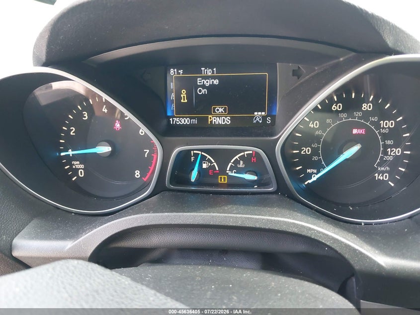 2017 FORD ESCAPE auction photo 7