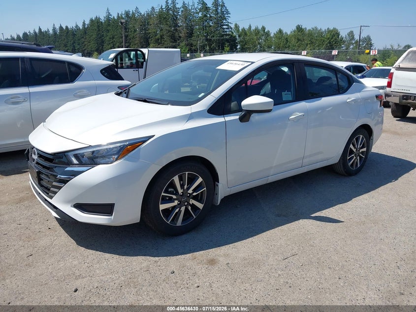2025 Nissan Versa, Right Side, IAAI, VIN 3N1CN8EV3SL888866 — photo 2