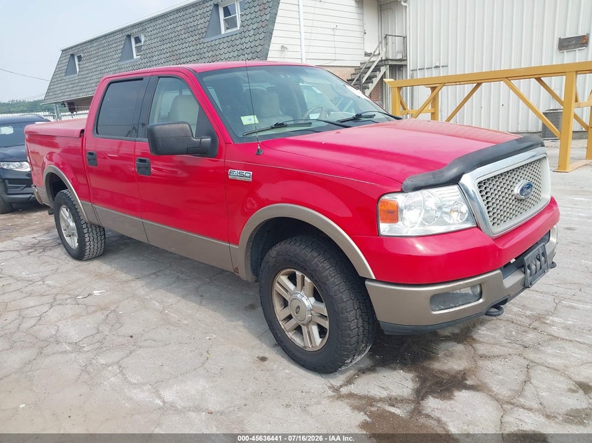 2004 Ford F-150 Fx4/Lariat/Xlt, Лівий перед, IAAI, VIN 1FTPW14594KC86997