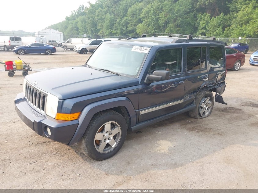 Vin: 1j4rg4gk3ac128194, lot: 46134956, jeep commander sport 20102