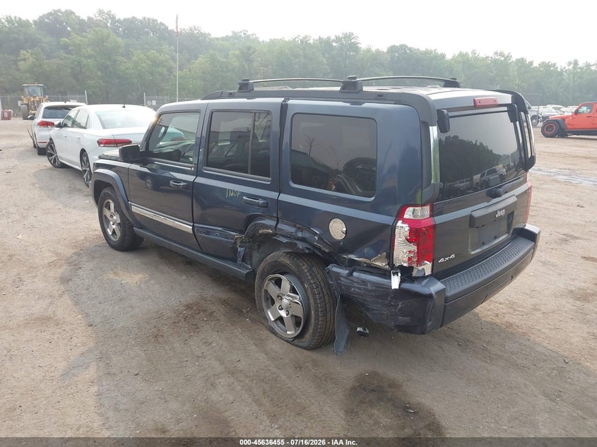 Vin: 1j4rg4gk3ac128194, lot: 46134956, jeep commander sport 20103