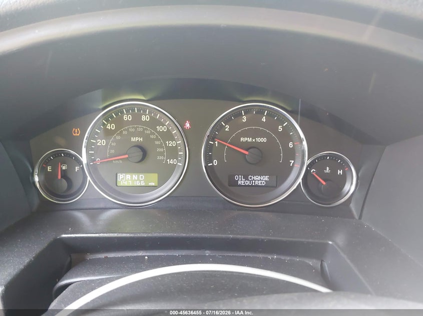2010 JEEP COMMANDER auction photo 7