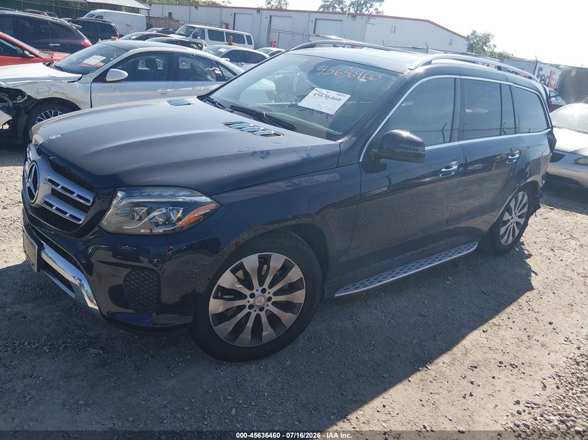 2017 Mercedes-Benz Gls 450 4Matic VIN: 4JGDF6EE1HA856612 Lot: 45636460