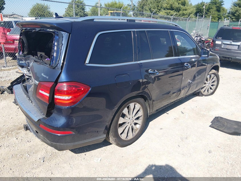 2017 Mercedes-Benz Gls 450 4Matic VIN: 4JGDF6EE1HA856612 Lot: 45636460