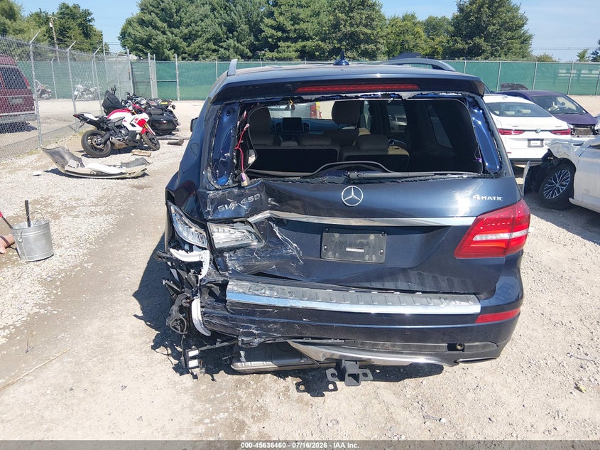 2017 Mercedes-Benz Gls 450 4Matic VIN: 4JGDF6EE1HA856612 Lot: 45636460
