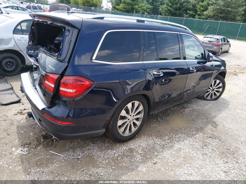 MERCEDES-BENZ GLS 450 2017 VIN 4JGDF6EE1HA856612