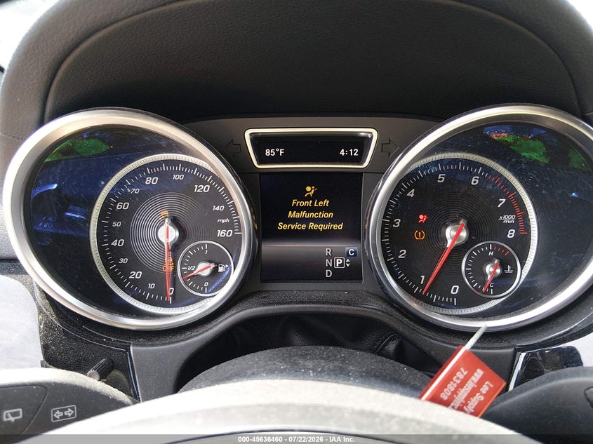 MERCEDES-BENZ GLS 450 2017 VIN 4JGDF6EE1HA856612
