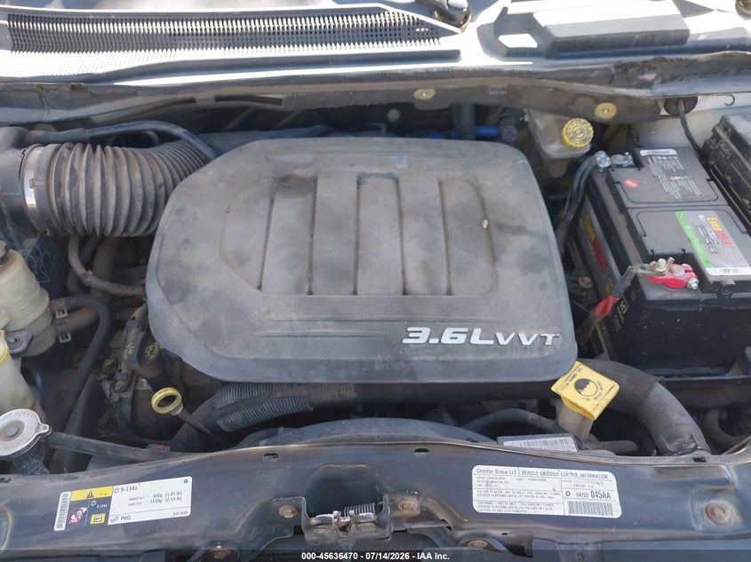 2013 Dodge Grand Caravan Sxt VIN: 2C4RDGCG8DR553794 Lot: 45636470