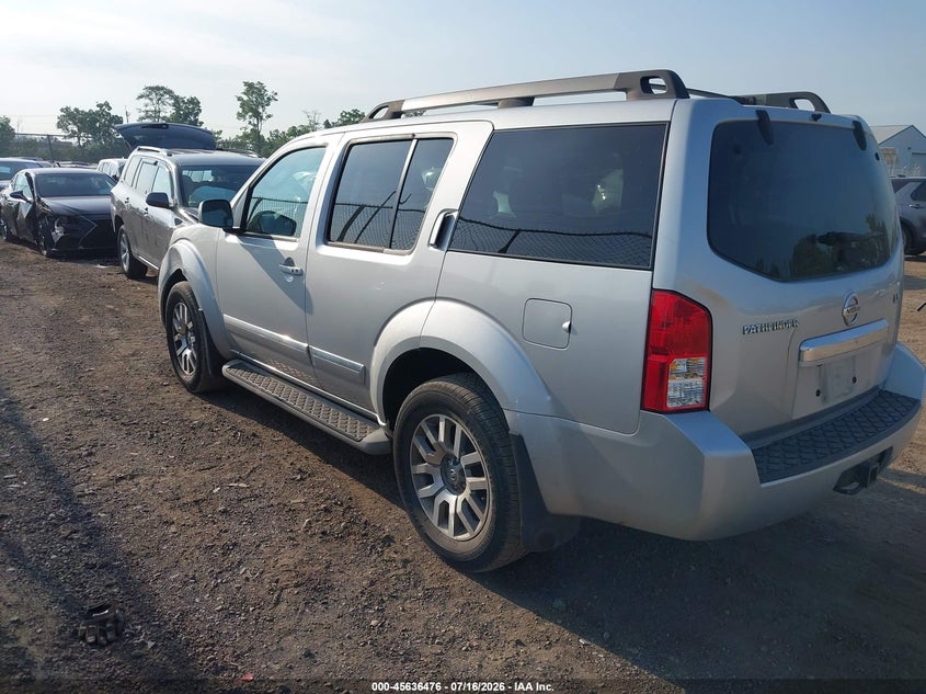 Vin: 5n1ar1nb0ac601687, lot: 46134977, nissan pathfinder le 20103