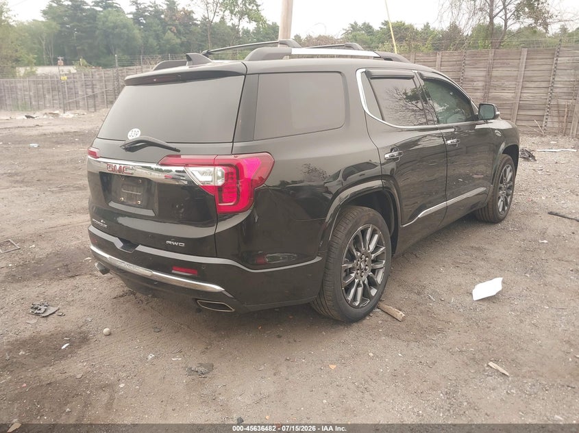 Vin: 1gkknxls1pz131271, lot: 46134983, gmc acadia awd denali 20234