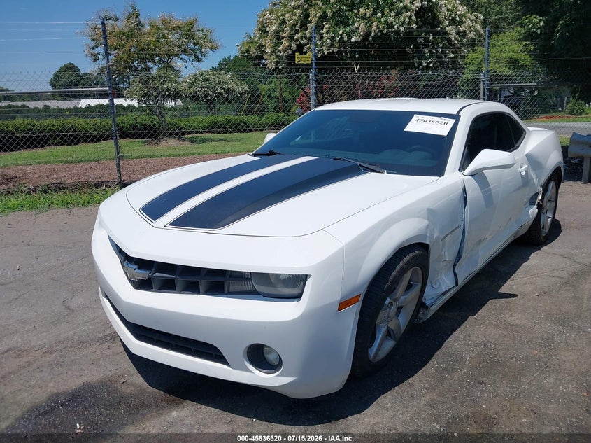 2010 Chevrolet Camaro, Left Side, IAAI, VIN 2G1FC1EV0A9162741 — photo 2
