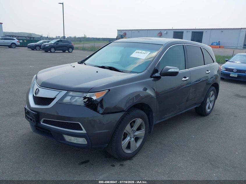 2010 Acura Mdx VIN: 2HNYD2H21AH526475 Lot: 45636547