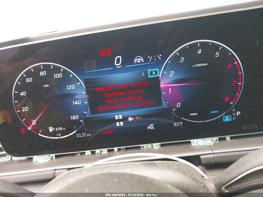 2025 Mercedes-Benz Gls 450 4Matic VIN: 4JGFF5KE3SB363958 Lot: 45636563