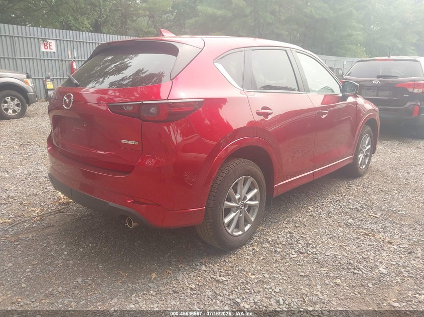 Vin: jm3kfbcl5s0540432, lot: 46135068, mazda cx-5 2.5 s preferred 20254