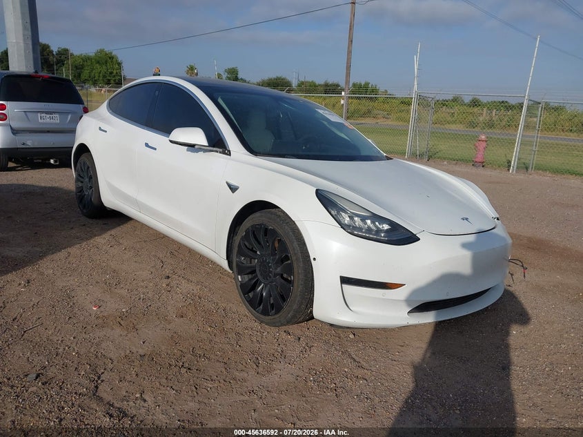 2020 TESLA MODEL 3 auction photo 1