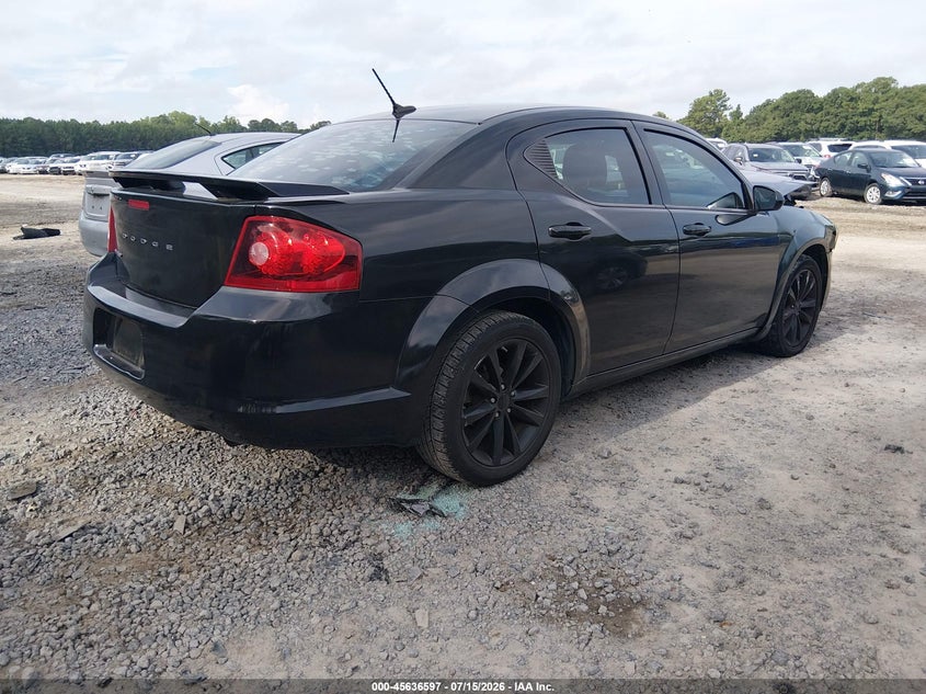 2013 Dodge Avenger Sxt VIN: 1C3CDZCB0DN655730 Lot: 45636597