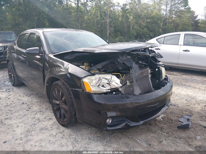 2013 Dodge Avenger Sxt VIN: 1C3CDZCB0DN655730 Lot: 45636597
