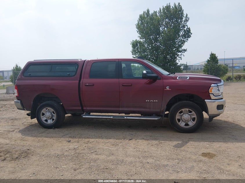 2022 Ram 2500 Big Horn 4X4 6'4 Box VIN: 3C6UR5DL7NG296699 Lot: 45636604