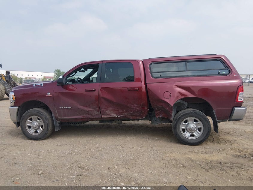 2022 Ram 2500 Big Horn 4X4 6'4 Box VIN: 3C6UR5DL7NG296699 Lot: 45636604