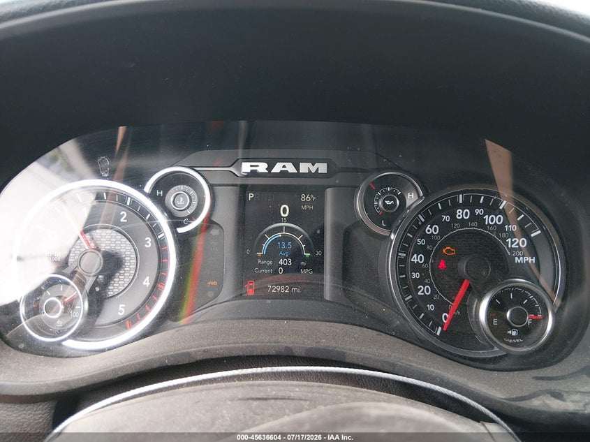 2022 RAM 2500 auction photo 7