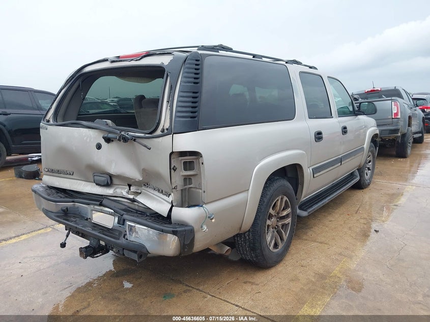 2005 Chevrolet Suburban 1500 Ls VIN: 1GNEC16Z25R145799 Lot: 45636605