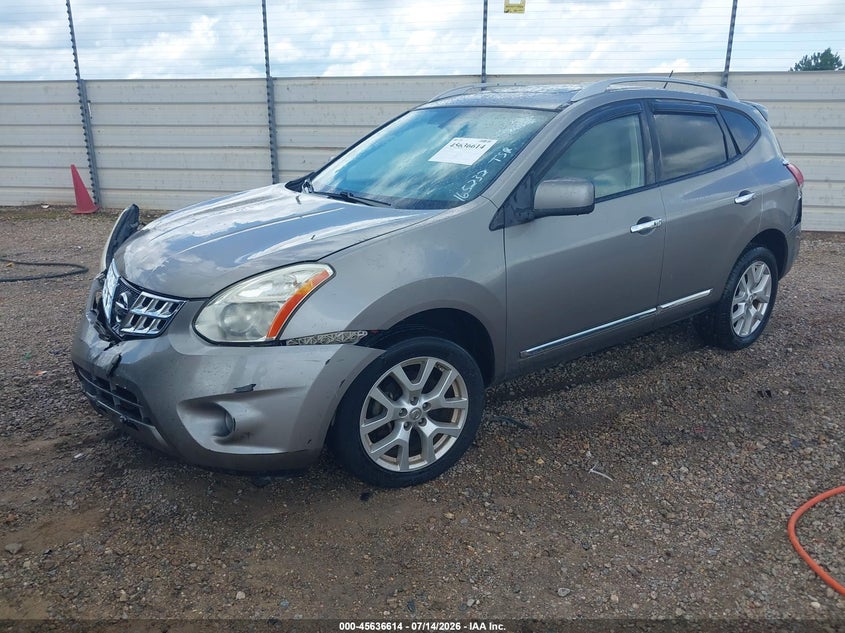 Vin: jn8as5mt4bw165232, lot: 46135115, nissan rogue sv 20112