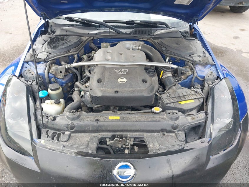 2003 Nissan 350Z Touring VIN: JN1AZ34D73T105116 Lot: 45636615