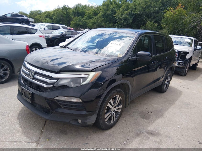 Vin: 5fnyf6h49gb090952, lot: 46135126, honda pilot ex 20162