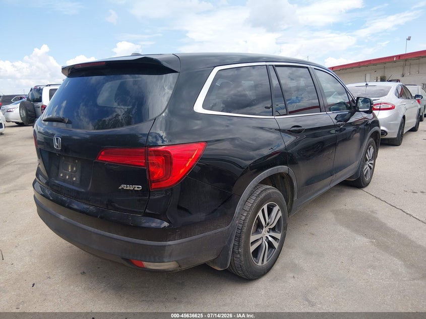 Vin: 5fnyf6h49gb090952, lot: 46135126, honda pilot ex 20164