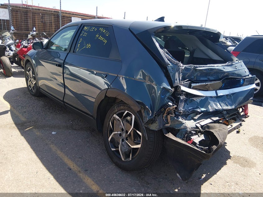 Vin: km8knddf8ru334844, lot: 46135133, hyundai ioniq 5 sel 20243