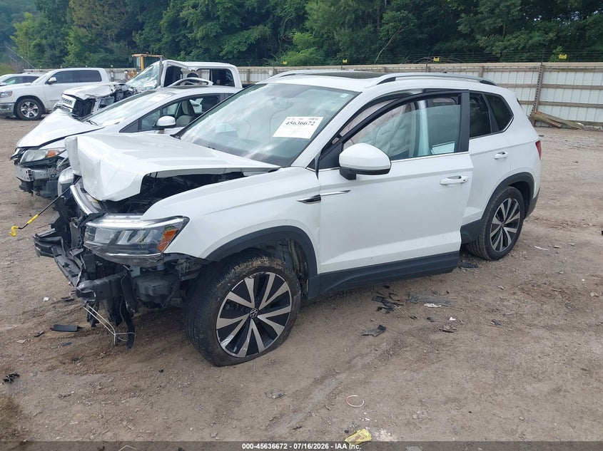 2022 Volkswagen Taos 1.5T Se VIN: 3VVLX7B29NM035500 Lot: 45636672