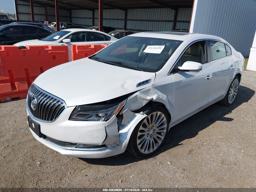 Vin: 1g4gf5g39gf263911, lot: 46135191, buick lacrosse premium ii 20162