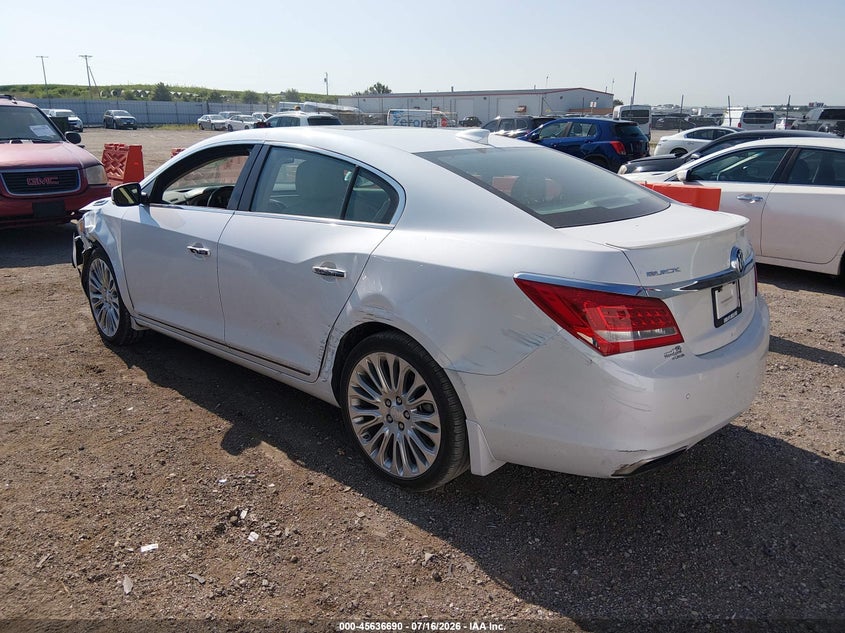 Vin: 1g4gf5g39gf263911, lot: 46135191, buick lacrosse premium ii 20163